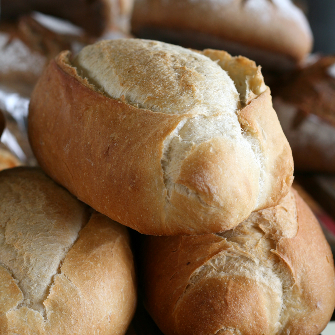 Image illustrates artisan bread.