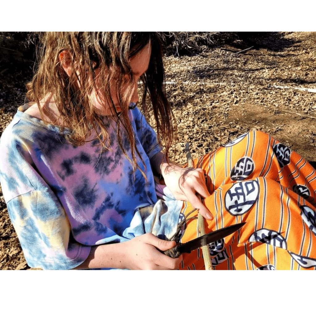 Image illustrates self-sufficiency skills for kids.