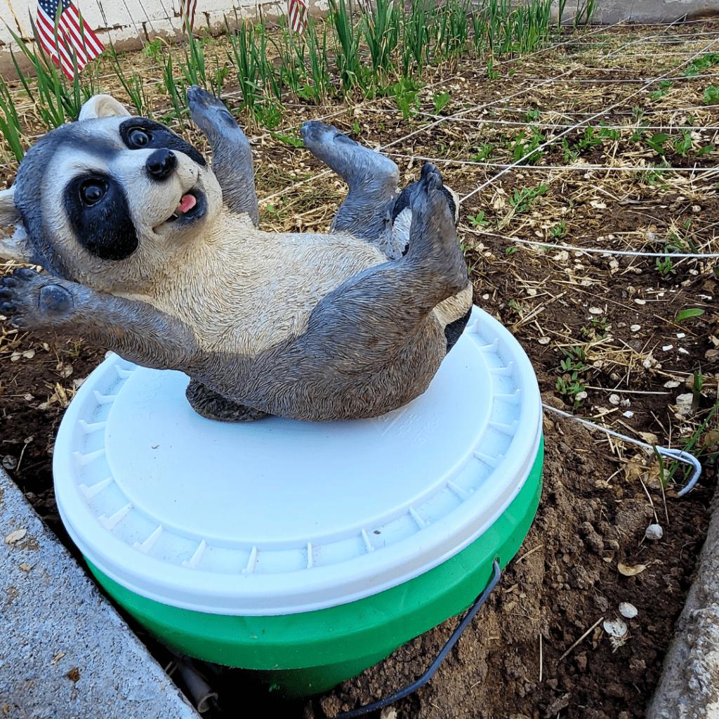 Image illustrates how to install a worm tunnel.