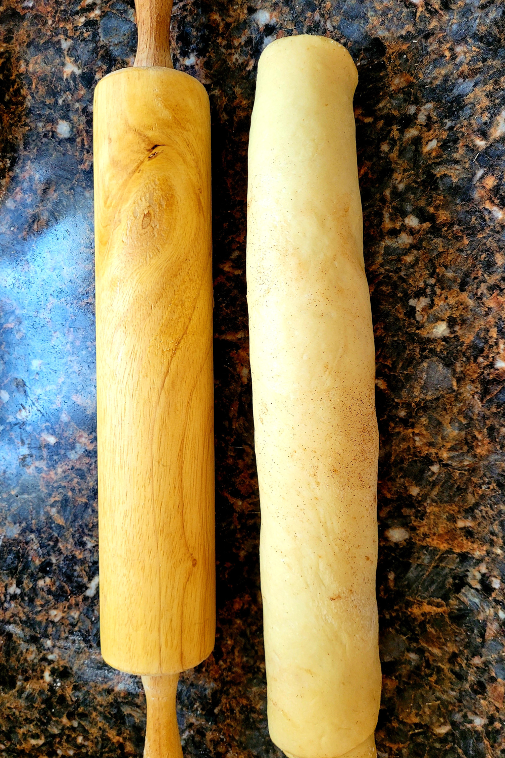 Image illustrates easy cinnamon rolls.