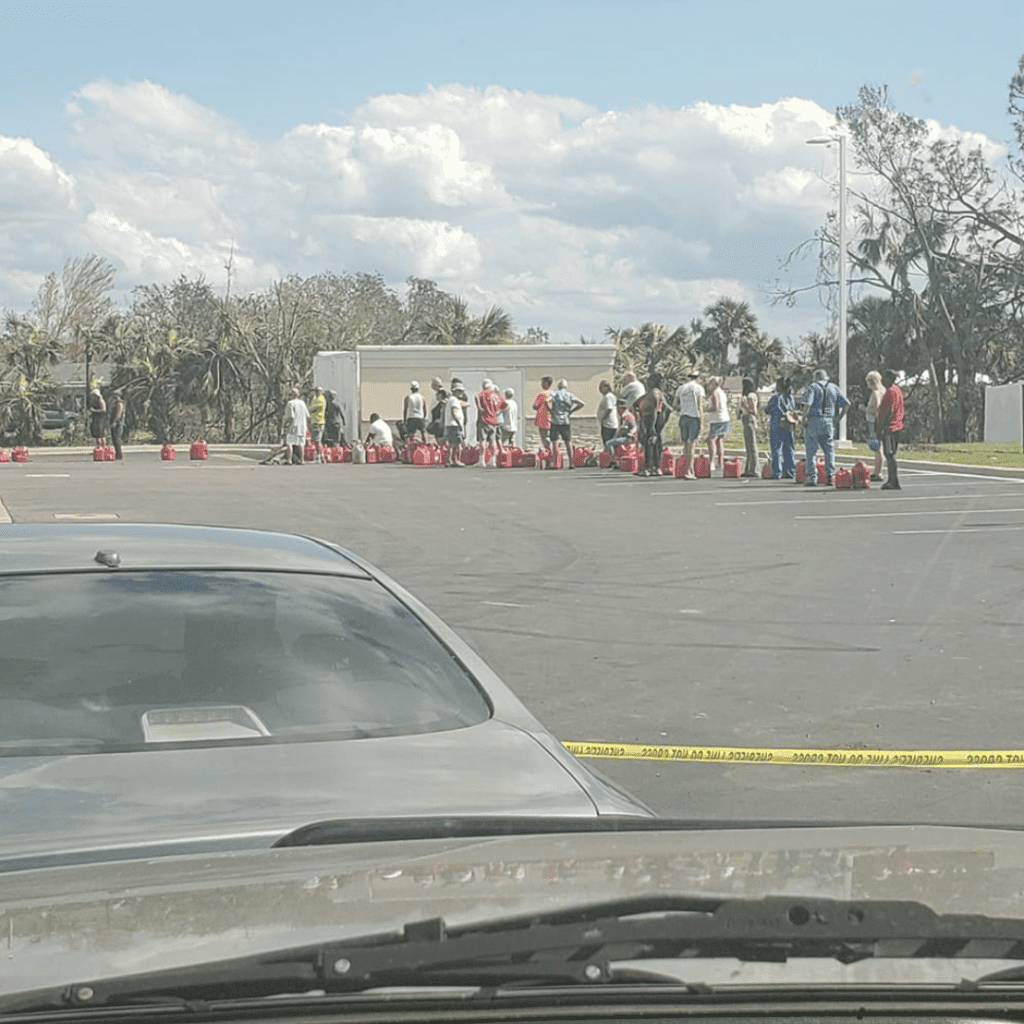 Image illustrates hurricane aftermath demonstrating the importance of hurricane 4 survival tips. 