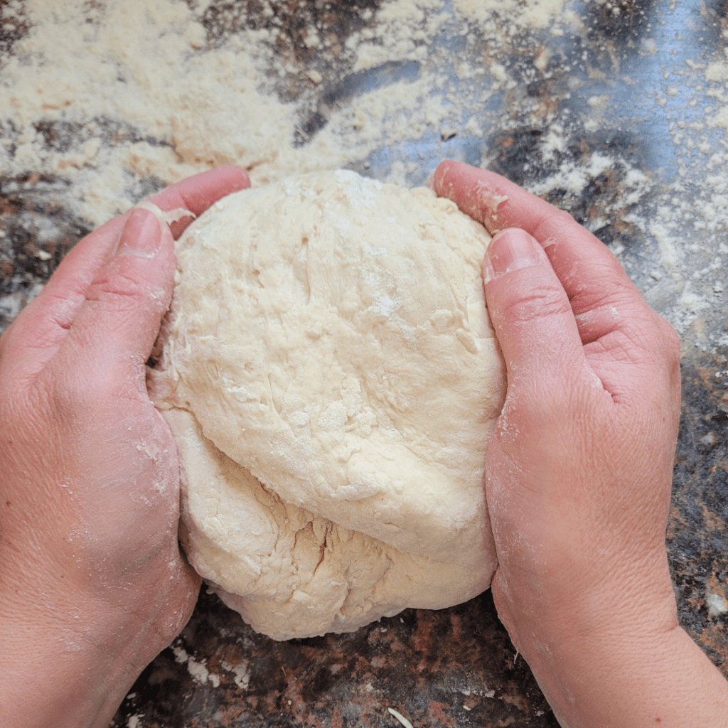 Image illustrates a doughball.