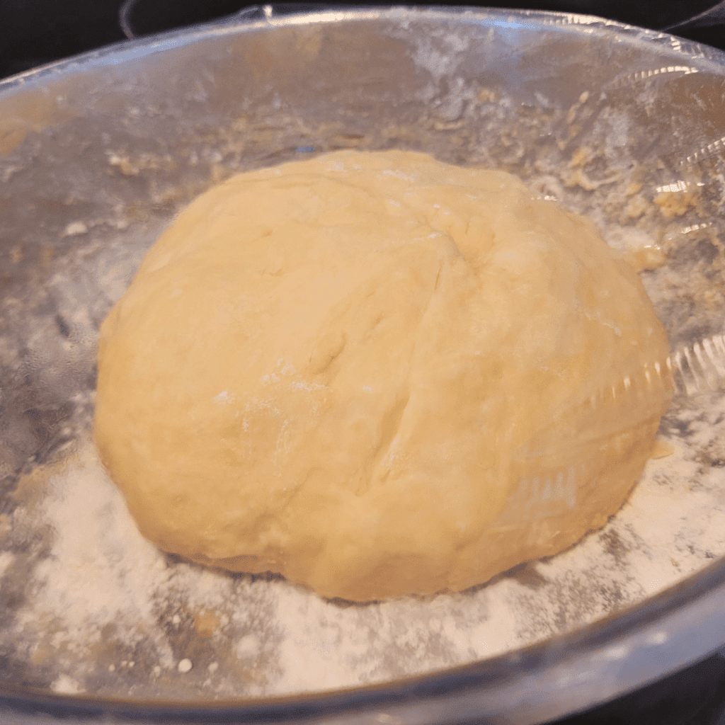 Image illustrates a dough ball.