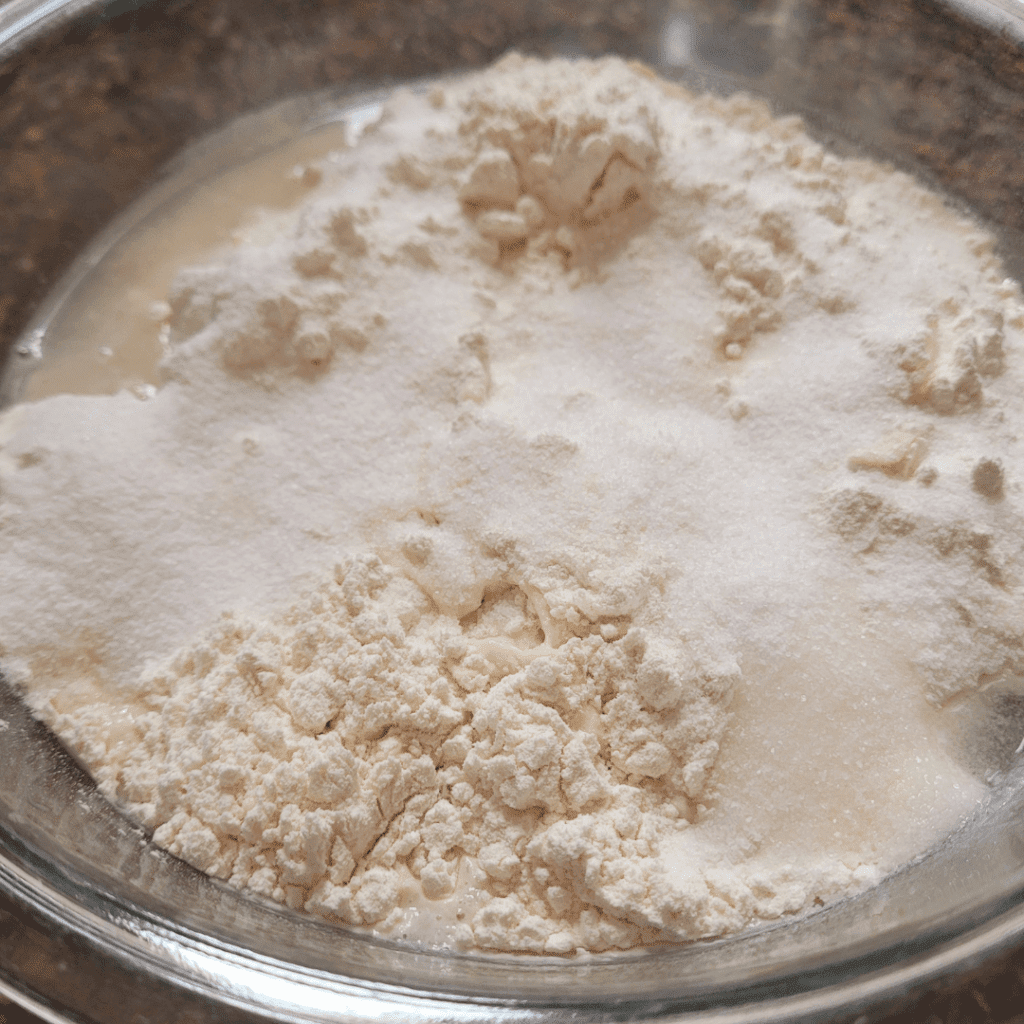 Image illustrates hardtack survival biscuits.