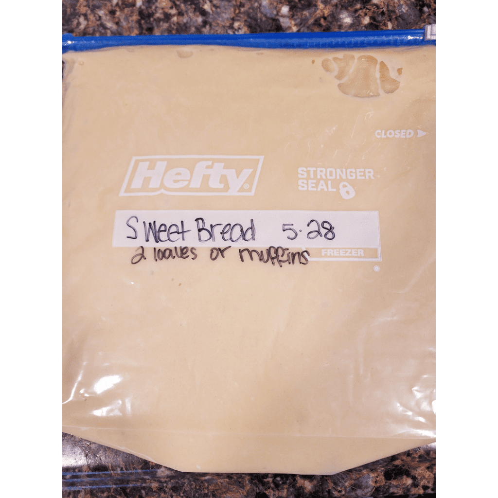 Image illustrates sweet bread.