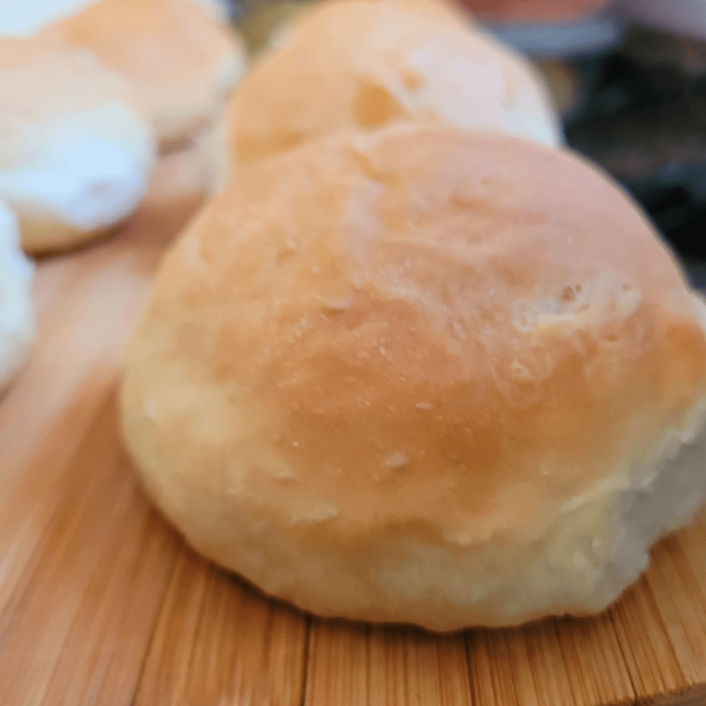homemade burger buns