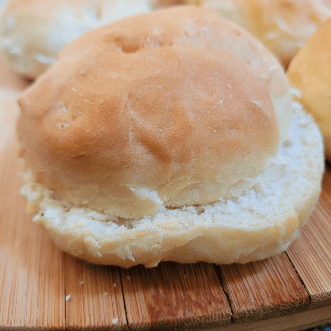 homemade burger buns