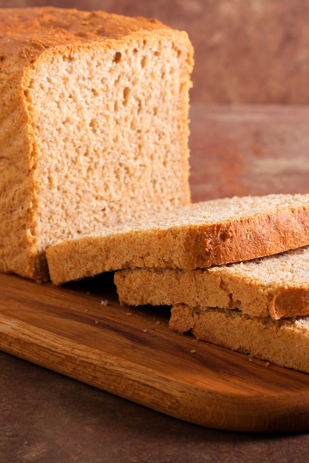 Image illustrates sourdough bread for a maple sourdough bread recipe.