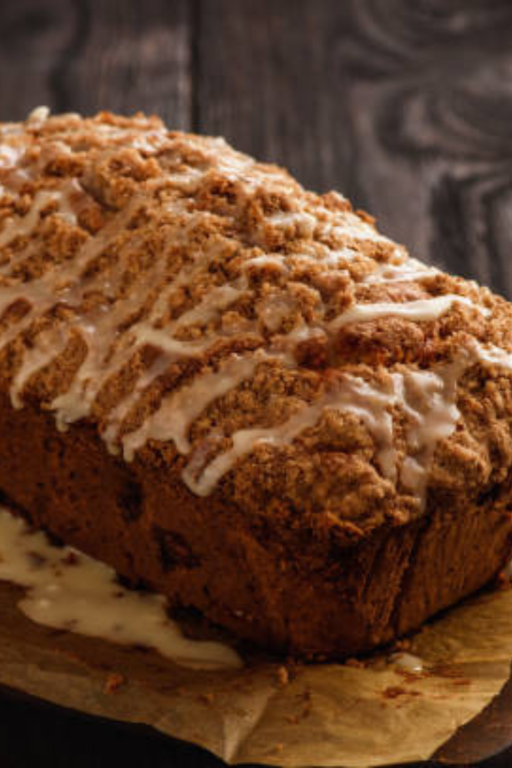 Image illustrates apple fritter bread.