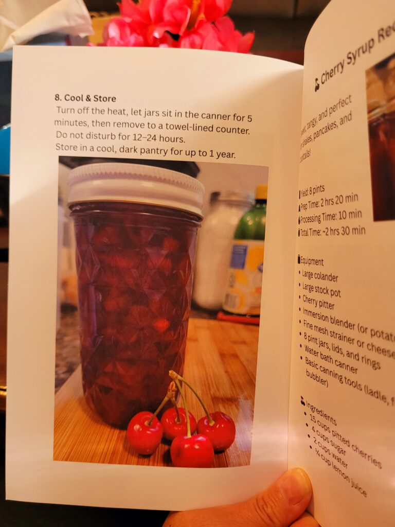 Image illustrates a backyard orchard book.