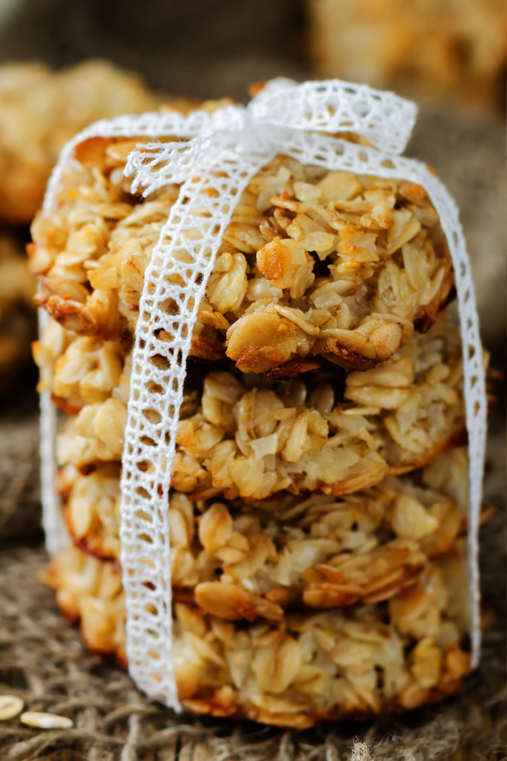 Image illustrates classic oatmeal cookies. 
