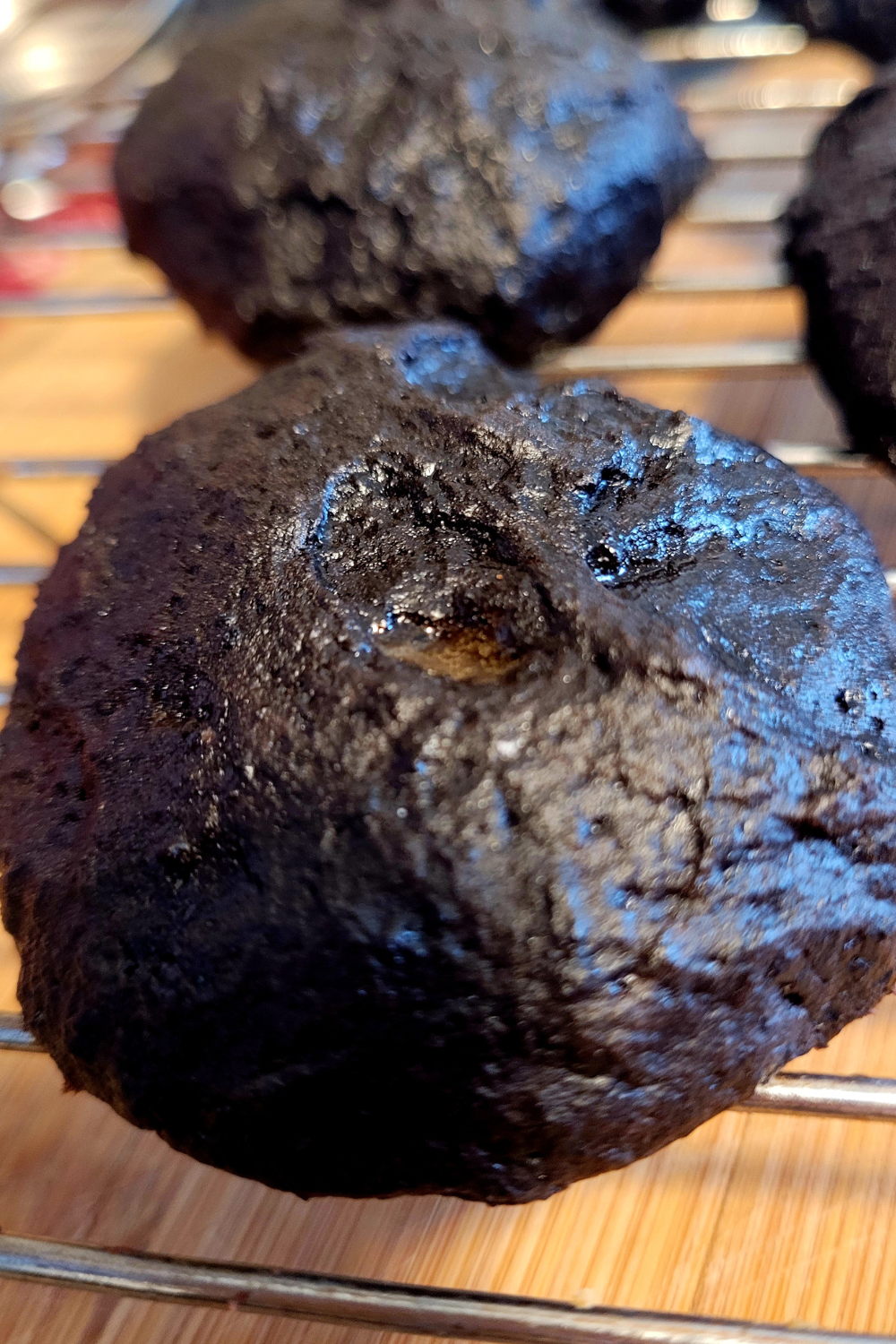 Image illustrates naughty coal cookies.