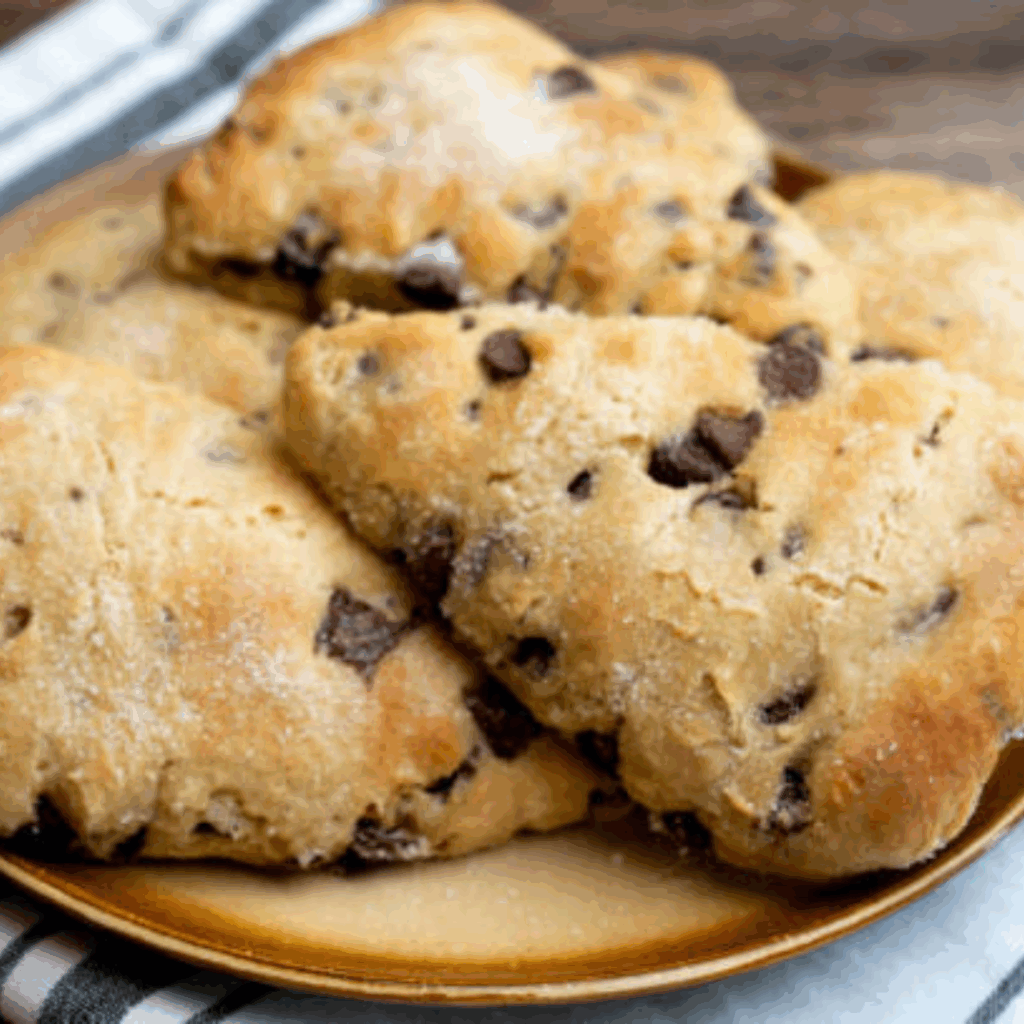 Image illustrates sourdough scones.