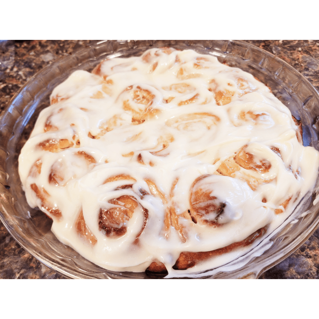 Image illustrates sourdough lemon sugar rolls. 