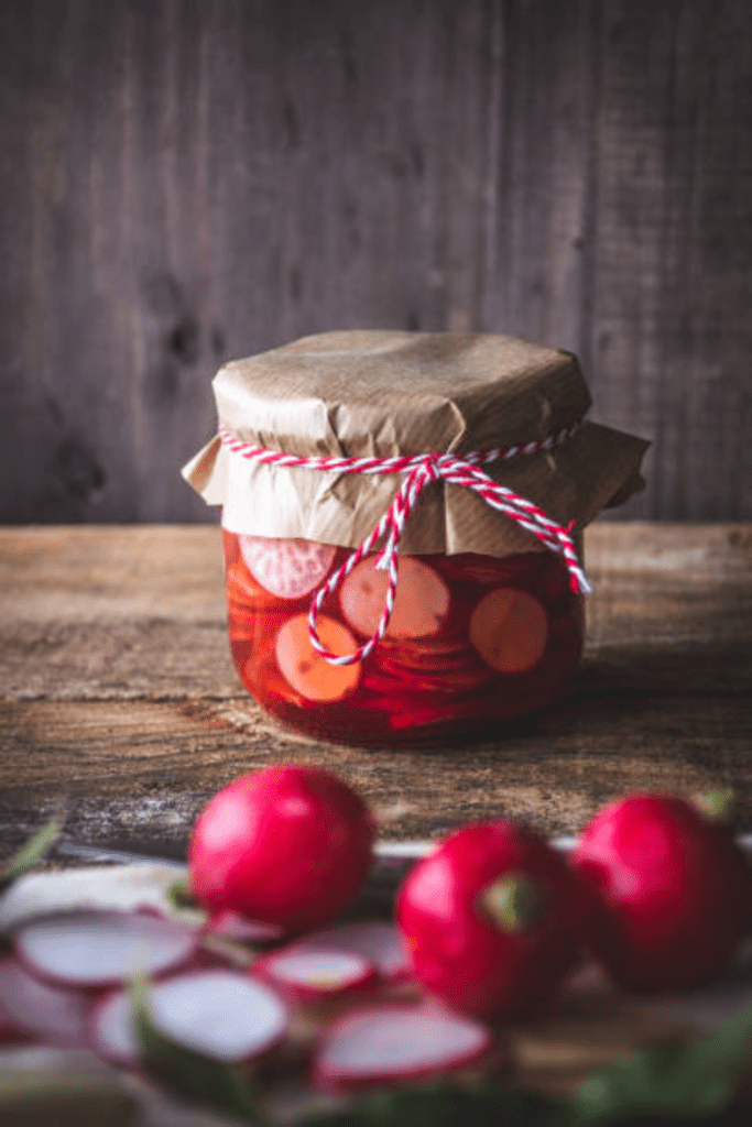 Image illustrates radish recipes.