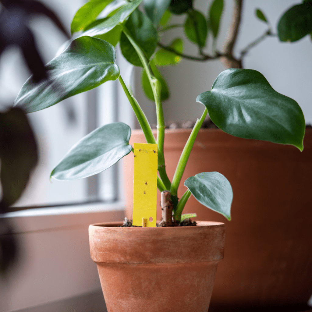 Image illustrates fungus gnats.