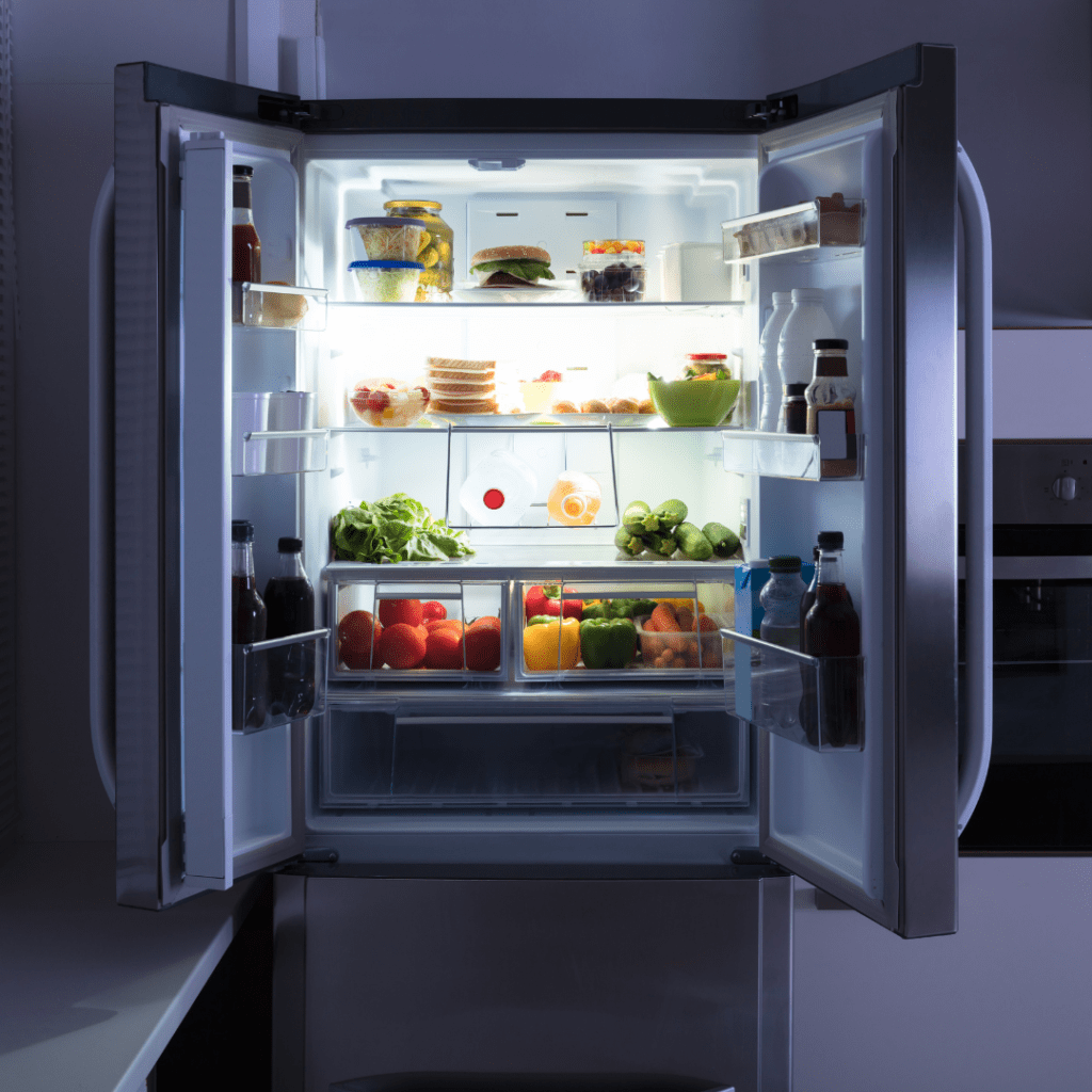 Image illustrates refrigerators.