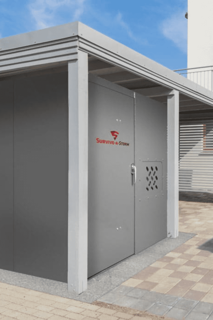 Image illustrates safe rooms.