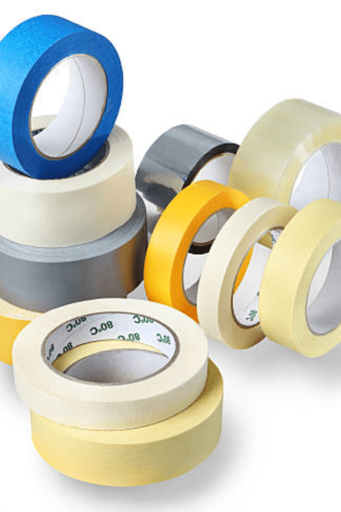 Image illustrates tape for bartering. 