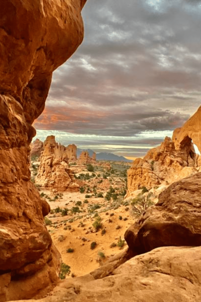 Image illustrates a desert for navigating for SHTF planning. 