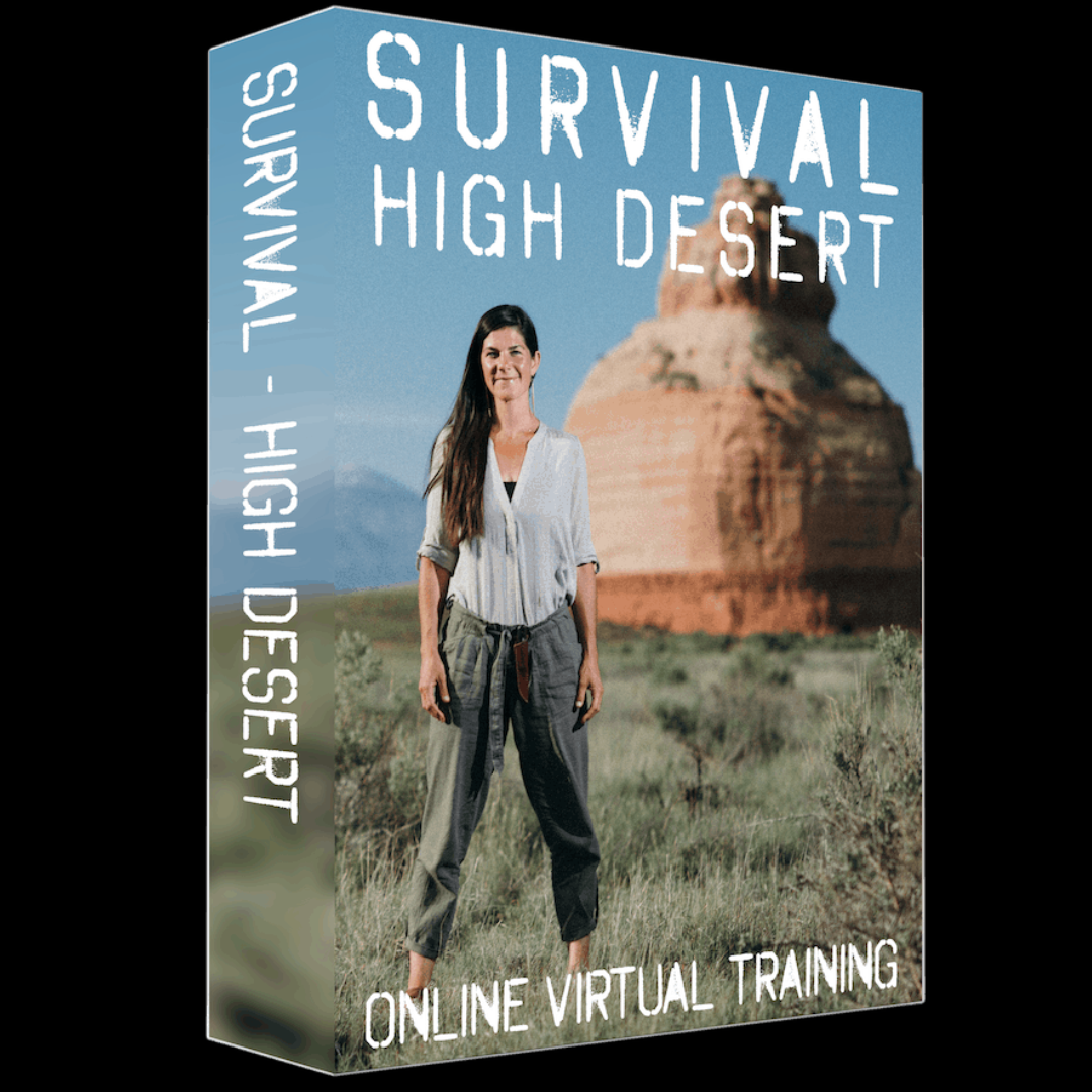 Image illustrates SHTF planning survival course with Kirsten Rechnitz.