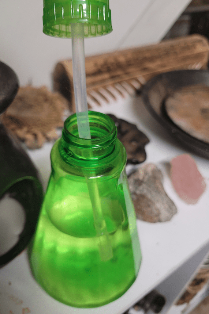 Image illustrates essential oils for plants.