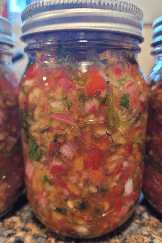 Image illustrates cherry salsa.