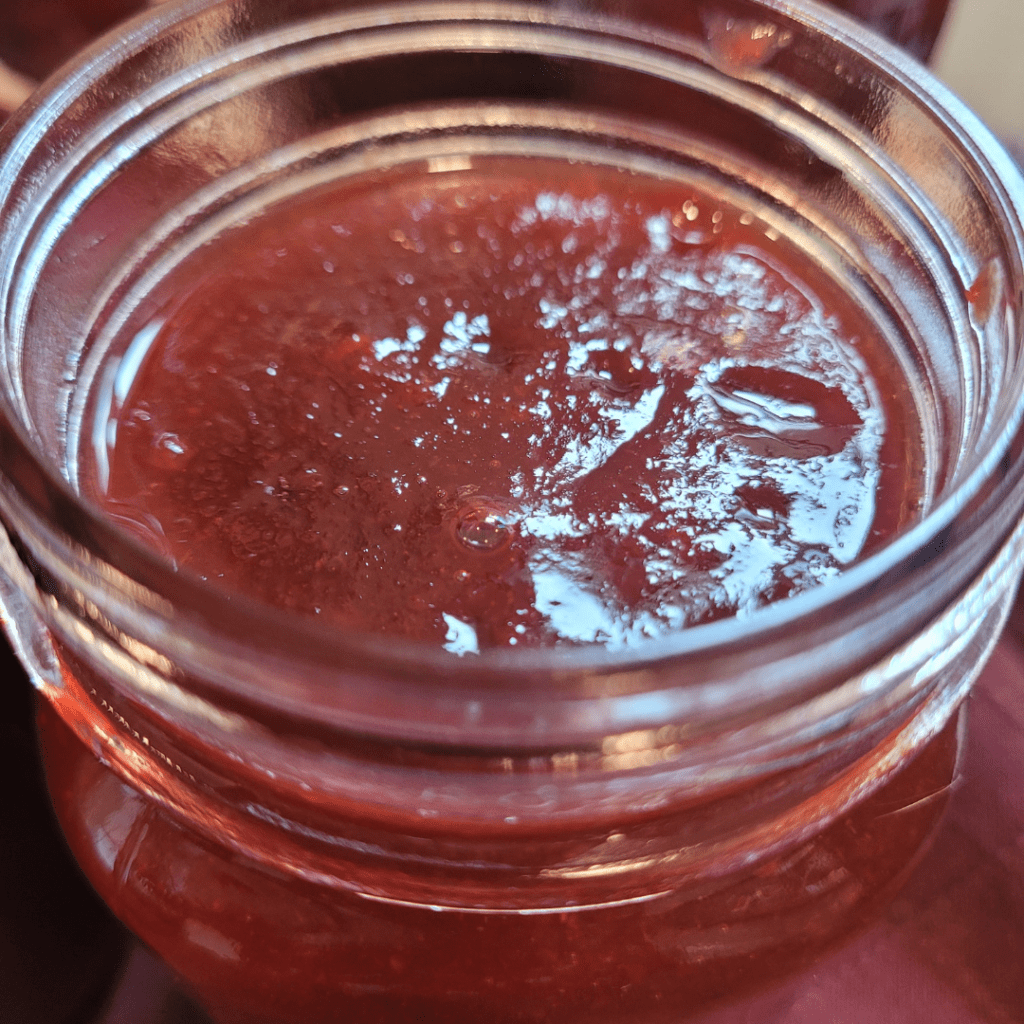 Image illustrates cherry syrup.