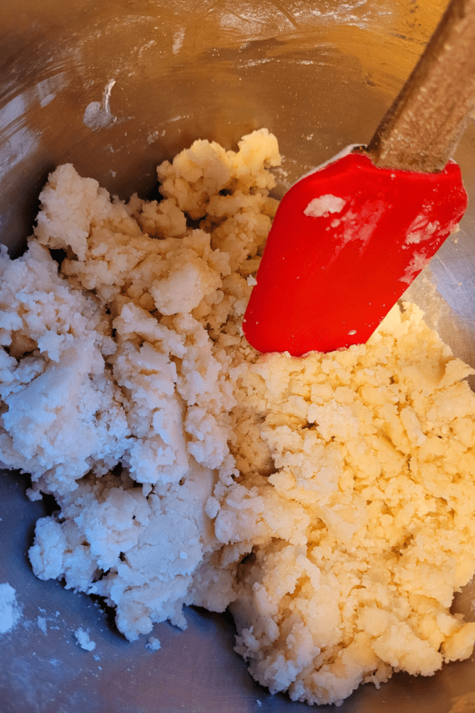 Image illustrates cobbler topping. 