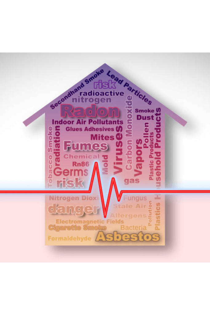 Image illustrates a carbon monoxide detector for carbon monoxide poisoning. 