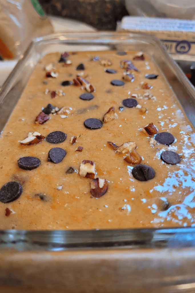 Image illustrates carrot cake quick bread.