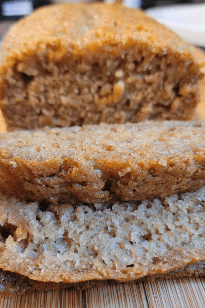 Image illustrates sweet potato bread.