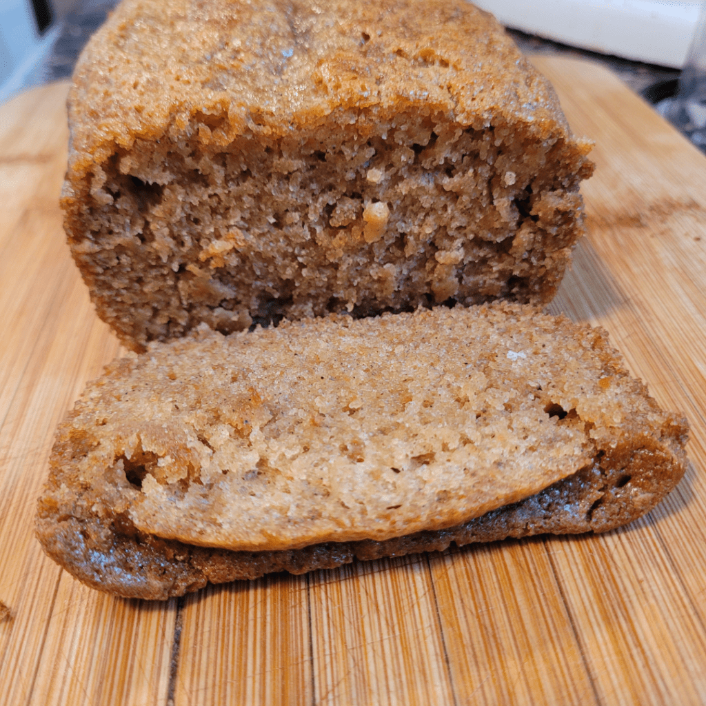 Image illustrates sweet potato bread.