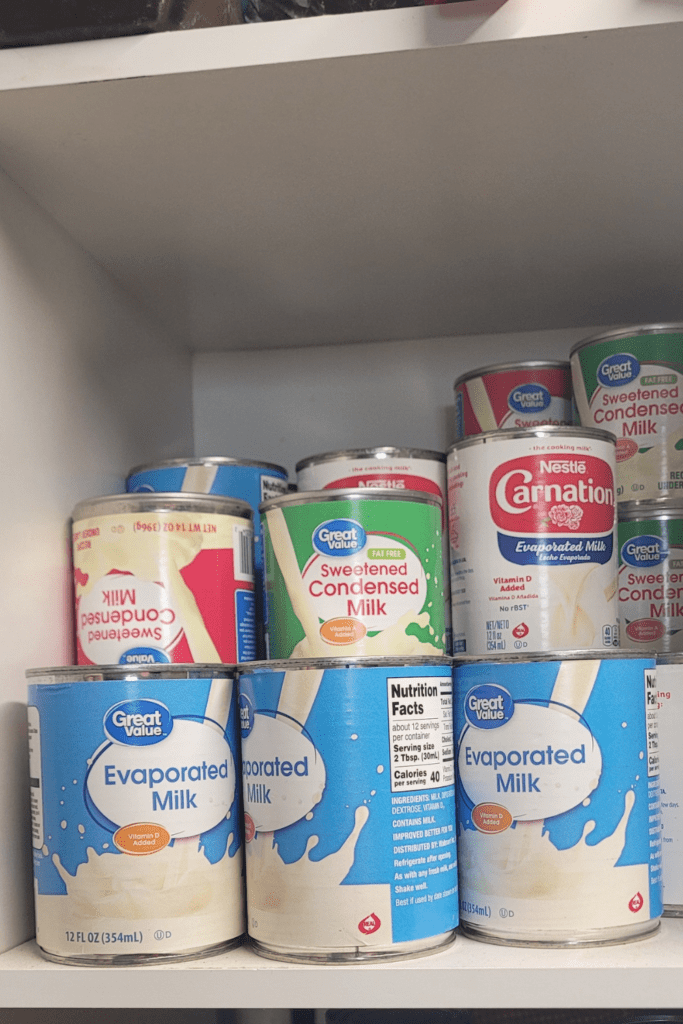 Image illustrates winter pantry staples. 