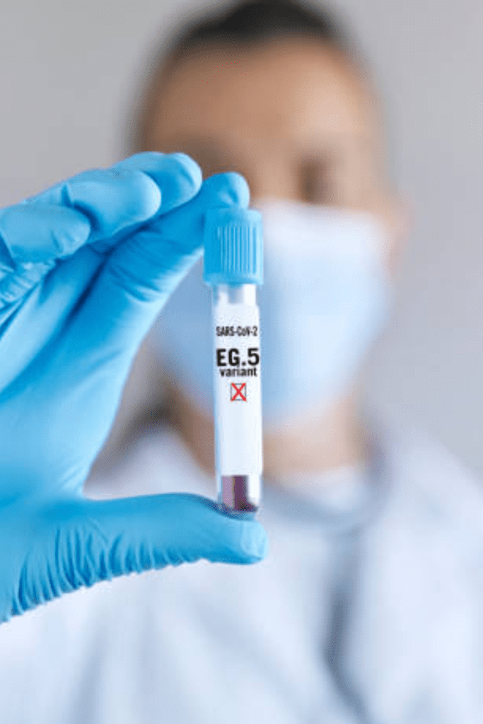 Image illustrates Image illustrates a Pinterest pin of COVID-19 Disease X..