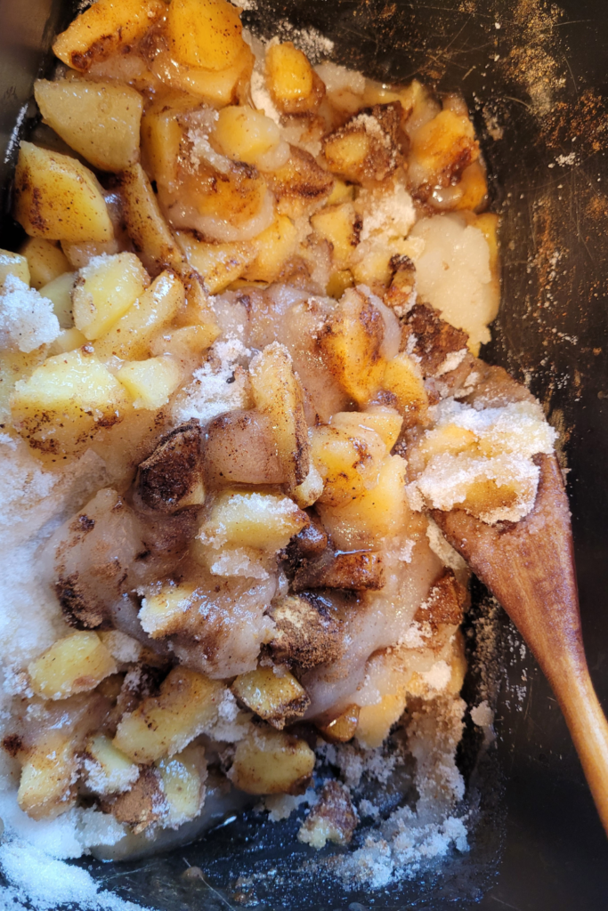 Image illustrates quince for quince chutney.