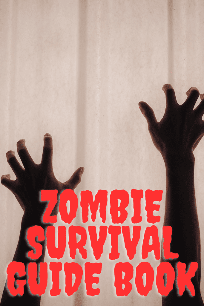 Image illustrates zombie apocalypse.