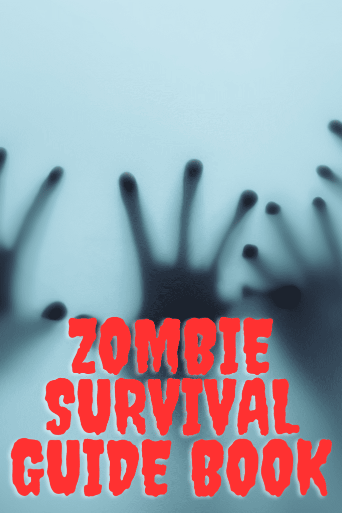 Image illustrates zombie apocalypse.