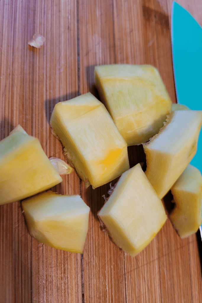 Image illustrates canned pumpkin.