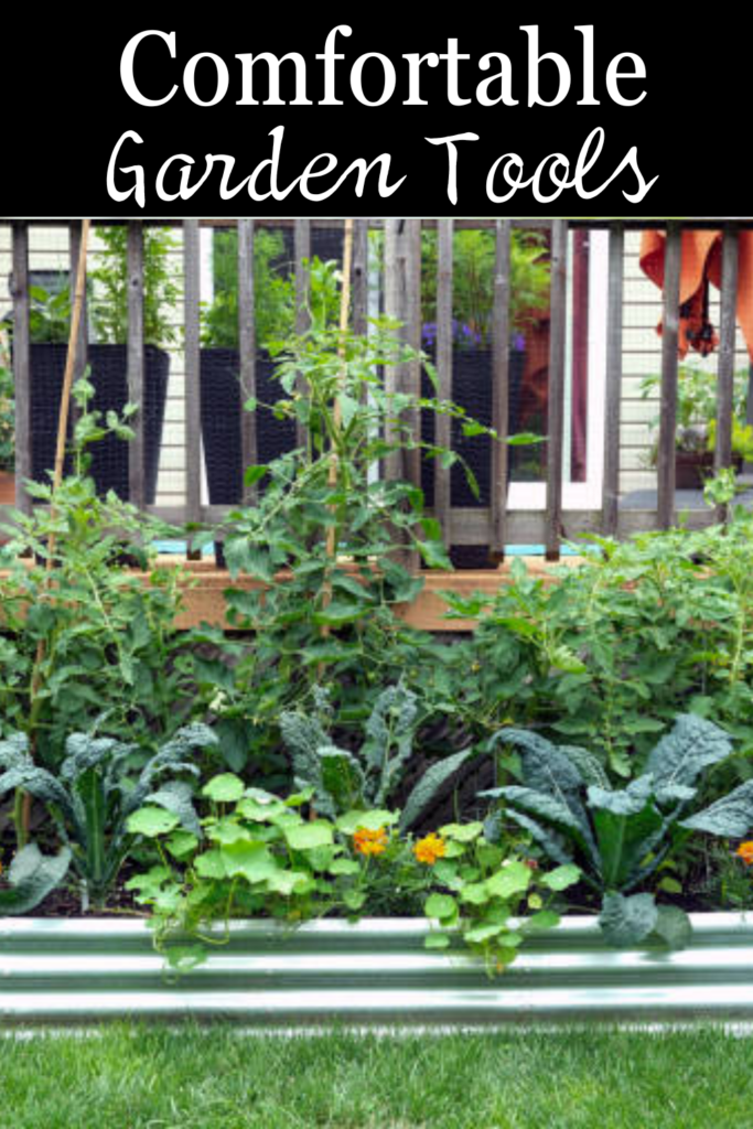 Image illustrates garden tools.