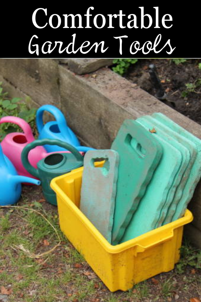 Image illustrates garden tools.