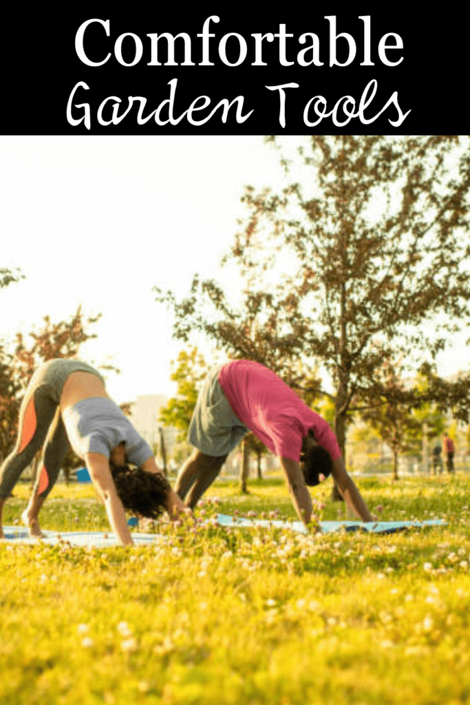 Image illustrates garden tools.