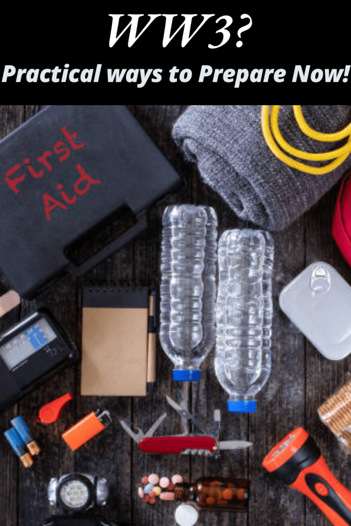 Image illustrates prepping for when does WW3 start