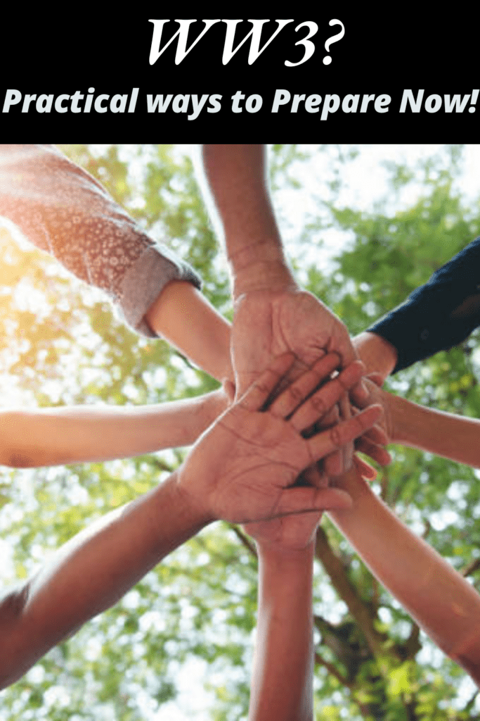 Image illustrates prepping for when does WW3 start