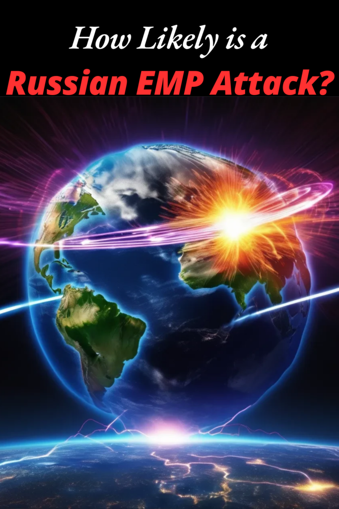 Image illustrates a possible Russian EMP attack.