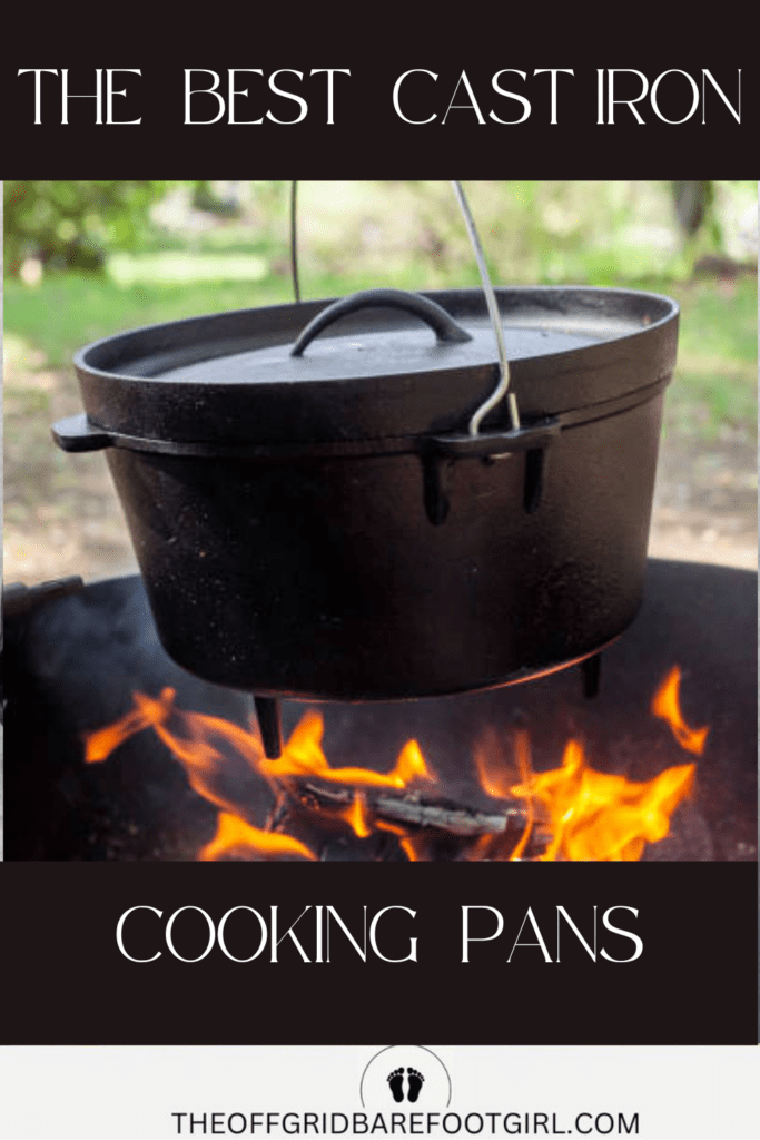 Image illustrates the best cast iron cooking pans.