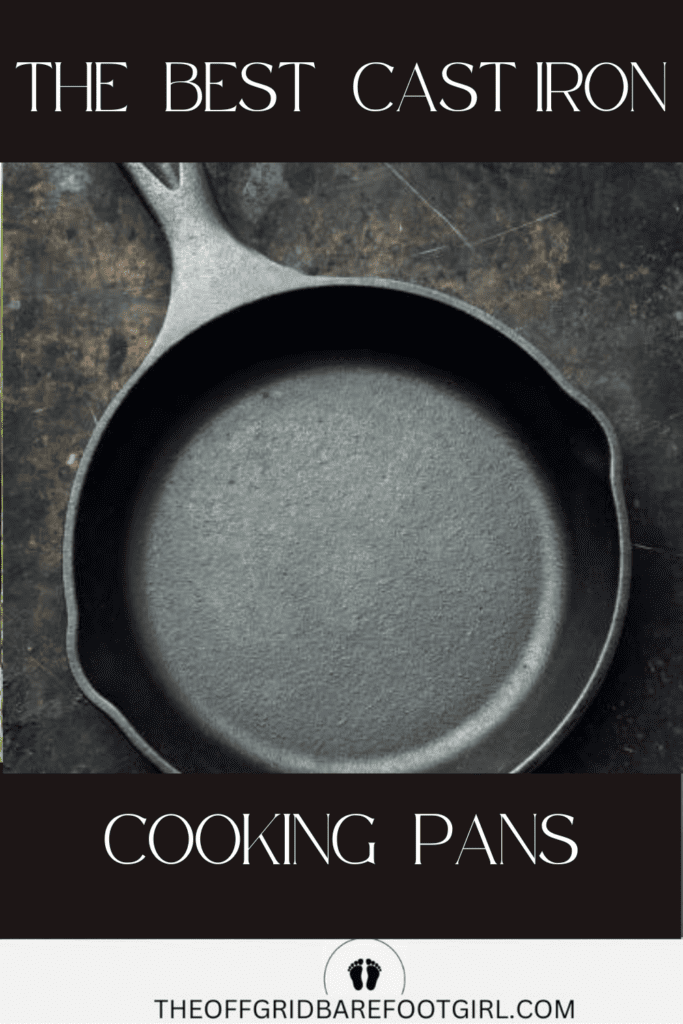 Image illustrates the best cast iron cooking pans.