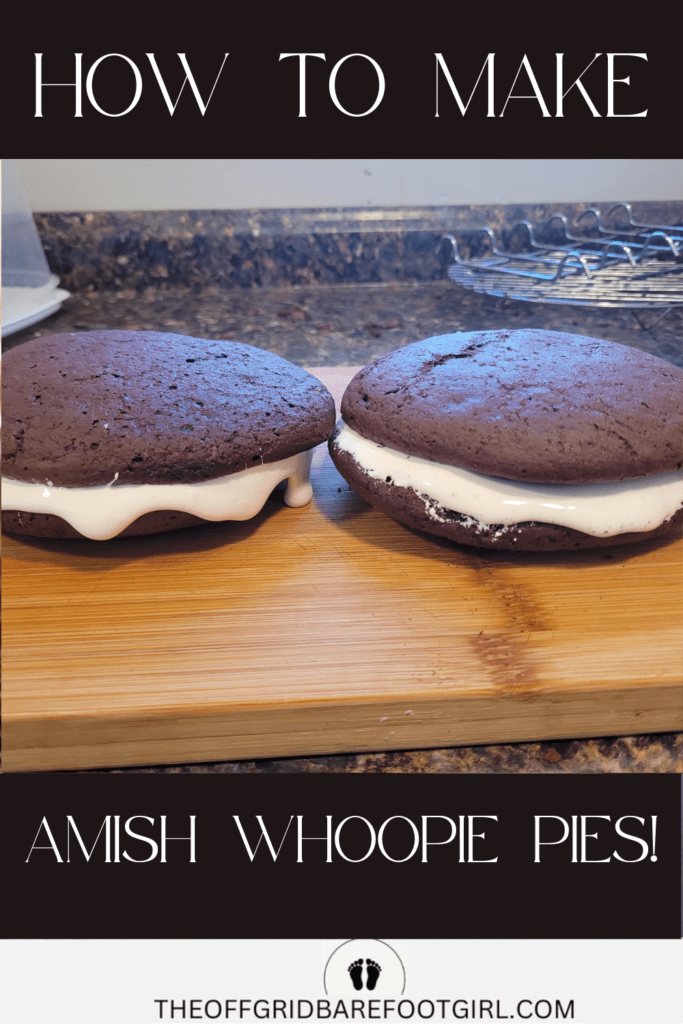 Image illustrates a whoopie pies recipe.