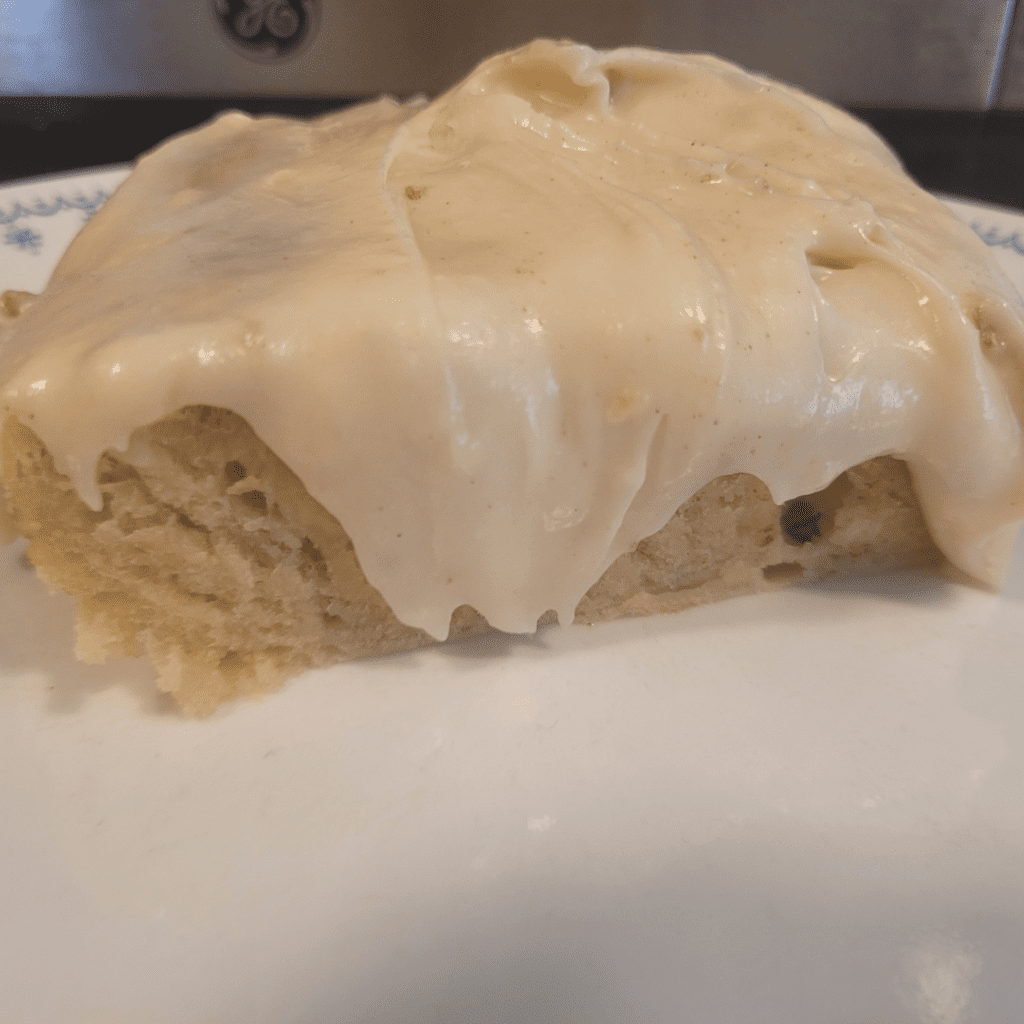 Image illustrates easy cinnamon rolls.