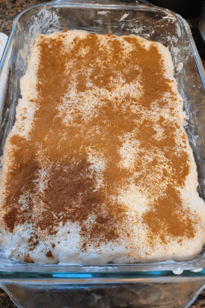 Image illustrates easy cinnamon rolls.